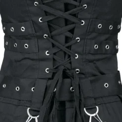 "Black Zip Dress" Kurzes Kleid Schwarz Von H&R London -Angebote Weib Zauber Store 236295d2 emp