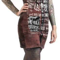 "Stay A Little Longer" Kurzes Kleid Braun Von Rock Rebel By EMP 12 "Stay A Little Longer" Kurzes Kleid Braun Von Rock Rebel By EMP -Angebote Weib Zauber Store 315334wa