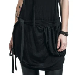 "High Neck Dress" Kurzes Kleid Schwarz Von RED By EMP -Angebote Weib Zauber Store 325252wa emp