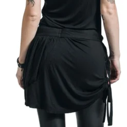 "High Neck Dress" Kurzes Kleid Schwarz Von RED By EMP -Angebote Weib Zauber Store 325252wb emp