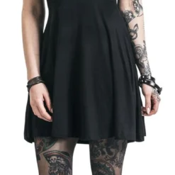 "Hasselt" Kurzes Kleid Schwarz Von Outer Vision -Angebote Weib Zauber Store 325863wa