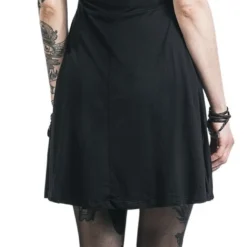 "Hasselt" Kurzes Kleid Schwarz Von Outer Vision -Angebote Weib Zauber Store 325863wb