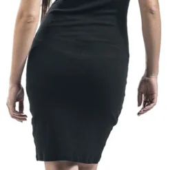 "Ladies Off Shoulder Rib Dress" Kurzes Kleid Schwarz Von Urban Classics -Angebote Weib Zauber Store 343852wb emp