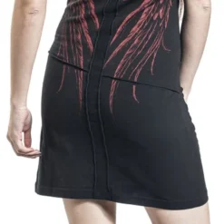 "Stay A Little Longer" Kurzes Kleid Schwarz Von Rock Rebel By EMP -Angebote Weib Zauber Store 370489wb