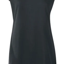 "Ladies Turtle Extended Shoulder Dress" Kurzes Kleid Schwarz Von Urban Classics