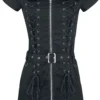 "Mod Dress" Kurzes Kleid Schwarz Von Banned Alternative -Angebote Weib Zauber Store 371260a