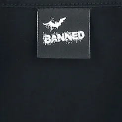 "Mod Dress" Kurzes Kleid Schwarz Von Banned Alternative -Angebote Weib Zauber Store 371260e