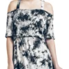 "Saga Tie Dye" Kurzes Kleid Grau Von Innocent -Angebote Weib Zauber Store 376758