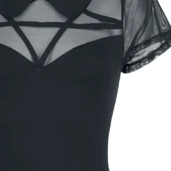 "Hex Wednesday Dress" Kurzes Kleid Schwarz Von Heartless -Angebote Weib Zauber Store 384139d