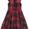 "Red Tartan Tea Kids Dress" Kleid Rot/schwarz Von H&R London -Angebote Weib Zauber Store 391274a
