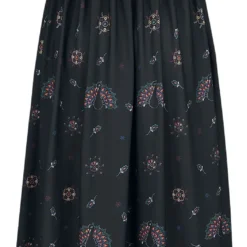 "Megan Fiesta Maxi Dress" Langes Kleid Schwarz Von Voodoo Vixen -Angebote Weib Zauber Store 391373b