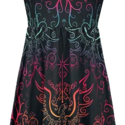 "Phönix" Mittellanges Kleid Multicolor Von Harry Potter