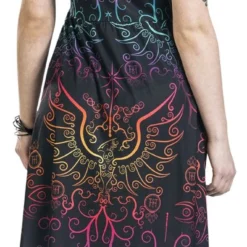 "Phönix" Mittellanges Kleid Multicolor Von Harry Potter -Angebote Weib Zauber Store 392644wb