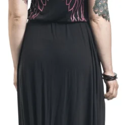 "Phönix" Langes Kleid Schwarz/bordeaux Von Harry Potter -Angebote Weib Zauber Store 394034wb