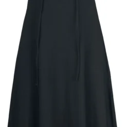 "Mora Dress" Mittellanges Kleid Schwarz Von Vixxsin