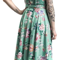"Midori Dress" Kurzes Kleid Mint Von Hell Bunny -Angebote Weib Zauber Store 396984wb