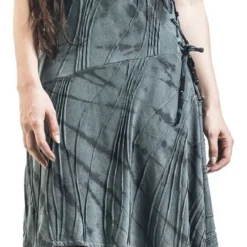 "Miana Dress" Mittellanges Kleid Grau/schwarz Von Innocent -Angebote Weib Zauber Store 398896wa