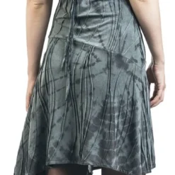 "Miana Dress" Mittellanges Kleid Grau/schwarz Von Innocent -Angebote Weib Zauber Store 398896wb