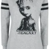 "Groot" Mittellanges Kleid Grau Meliert Von Guardians Of The Galaxy -Angebote Weib Zauber Store 442838a