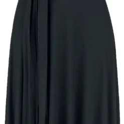 "Endless Forms Most Beautiful" Mittellanges Kleid Schwarz Von Black Premium By EMP