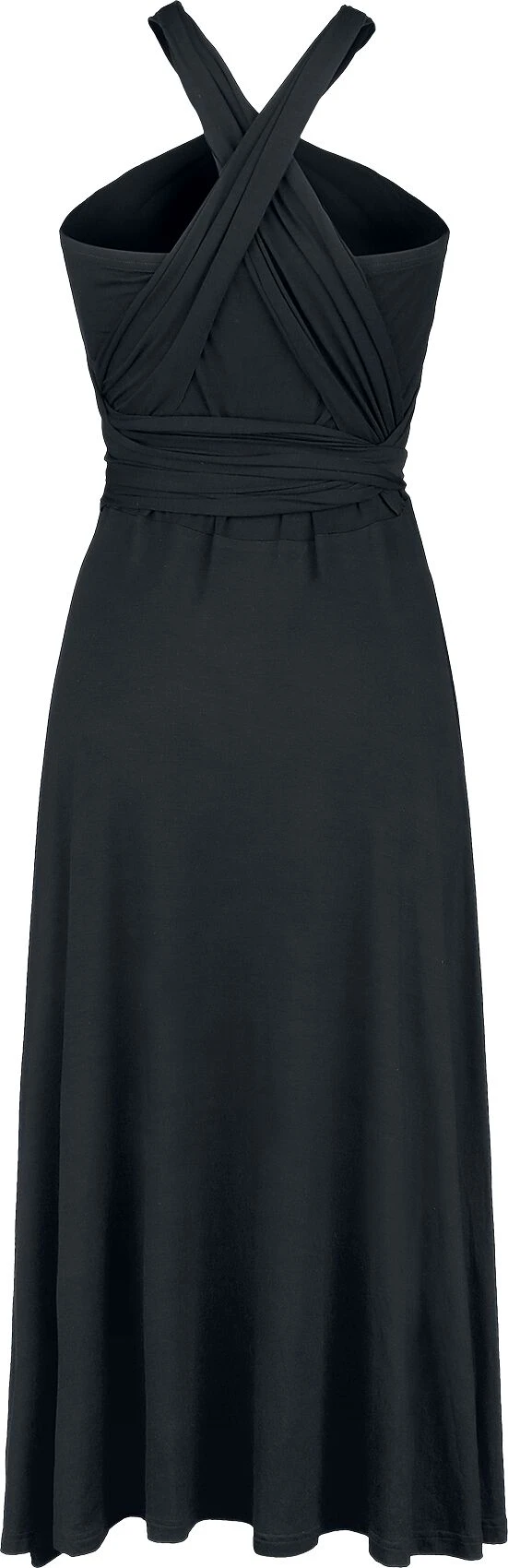 "Endless Forms Most Beautiful" Mittellanges Kleid Schwarz Von Black Premium By EMP 4 "Endless Forms Most Beautiful" Mittellanges Kleid Schwarz Von Black Premium By EMP – Bild 2