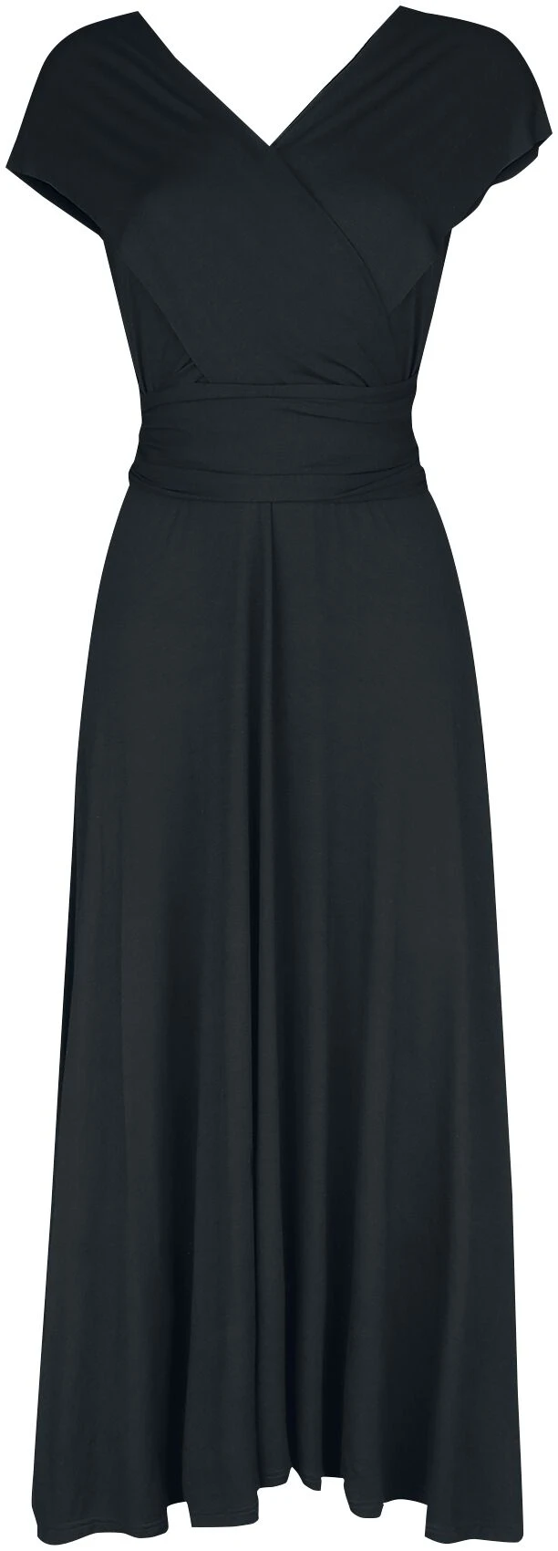 "Endless Forms Most Beautiful" Mittellanges Kleid Schwarz Von Black Premium By EMP 5 "Endless Forms Most Beautiful" Mittellanges Kleid Schwarz Von Black Premium By EMP – Bild 3