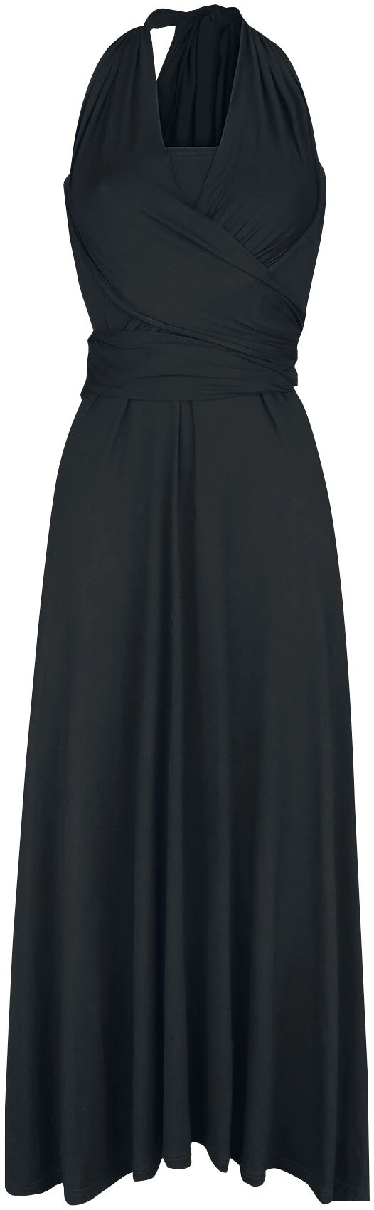 "Endless Forms Most Beautiful" Mittellanges Kleid Schwarz Von Black Premium By EMP 8 "Endless Forms Most Beautiful" Mittellanges Kleid Schwarz Von Black Premium By EMP – Bild 6