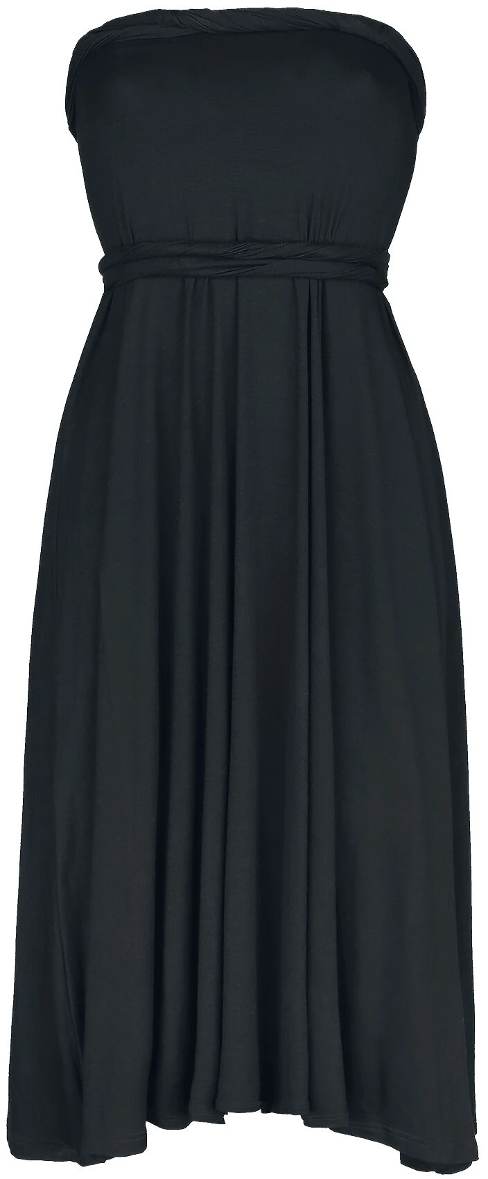 "Endless Forms Most Beautiful" Mittellanges Kleid Schwarz Von Black Premium By EMP 10 "Endless Forms Most Beautiful" Mittellanges Kleid Schwarz Von Black Premium By EMP – Bild 8