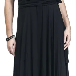 "Endless Forms Most Beautiful" Mittellanges Kleid Schwarz Von Black Premium By EMP 24 "Endless Forms Most Beautiful" Mittellanges Kleid Schwarz Von Black Premium By EMP -Angebote Weib Zauber Store 451402wa