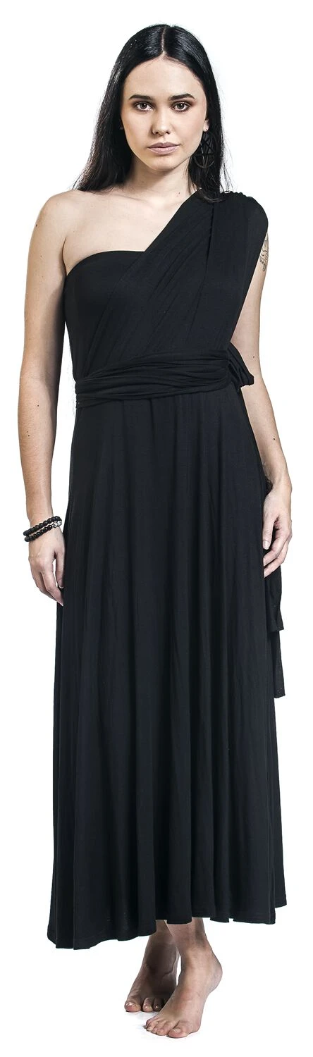 "Endless Forms Most Beautiful" Mittellanges Kleid Schwarz Von Black Premium By EMP 12 "Endless Forms Most Beautiful" Mittellanges Kleid Schwarz Von Black Premium By EMP – Bild 10