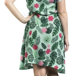 "Bisasam" Kurzes Kleid Multicolor Von Pokémon -Angebote Weib Zauber Store 454850wb