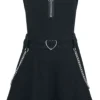 "Love Me Right Dungeree Style Dress" Kurzes Kleid Schwarz Von Jawbreaker 2 "Love Me Right Dungeree Style Dress" Kurzes Kleid Schwarz Von Jawbreaker -Angebote Weib Zauber Store 457955a