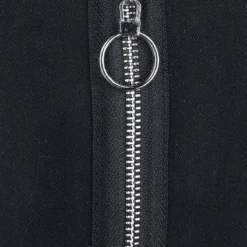 "Love Me Right Dungeree Style Dress" Kurzes Kleid Schwarz Von Jawbreaker -Angebote Weib Zauber Store 457955d2