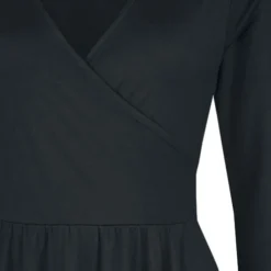 "Schwarzes Kleid In Wickeloptik" Kurzes Kleid Schwarz Von RED By EMP -Angebote Weib Zauber Store 459202d