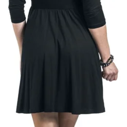 "Schwarzes Kleid In Wickeloptik" Kurzes Kleid Schwarz Von RED By EMP -Angebote Weib Zauber Store 459202wb