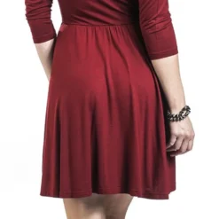 "Wickelkleid RED" Kurzes Kleid Rot Von RED By EMP -Angebote Weib Zauber Store 459203wb