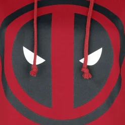 "Logo" Mittellanges Kleid Rot Von Deadpool -Angebote Weib Zauber Store 460887d