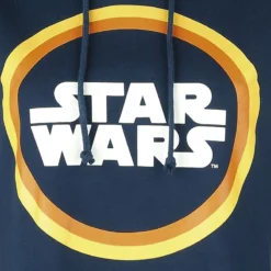 "Retro Logo" Mittellanges Kleid Blau Von Star Wars -Angebote Weib Zauber Store 460888d