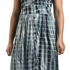 "Luna Dress" Mittellanges Kleid Blau/weiß Von Innocent -Angebote Weib Zauber Store 463471wa