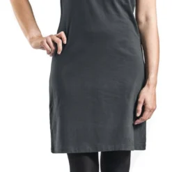 "Amplified Collection - Back In Black" Kurzes Kleid Charcoal Von AC/DC -Angebote Weib Zauber Store 465062wa
