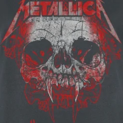 "Amplified Collection - Wherever I May Roam" Kurzes Kleid Charcoal Von Metallica -Angebote Weib Zauber Store 465068d2