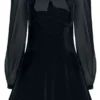 "Gabriella Mini Dress" Kurzes Kleid Schwarz Von Hell Bunny -Angebote Weib Zauber Store 467721a