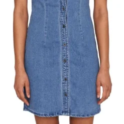 "NMJoy Dress" Kurzes Kleid Blau Von Noisy May -Angebote Weib Zauber Store 475871wa