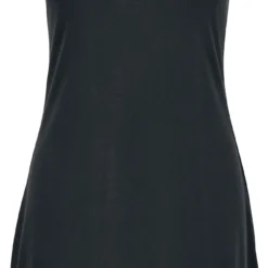 "Ladies Modal Short Racer Back Dress" Kurzes Kleid Schwarz Von Urban Classics