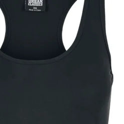 "Ladies Modal Short Racer Back Dress" Kurzes Kleid Schwarz Von Urban Classics -Angebote Weib Zauber Store 481410d