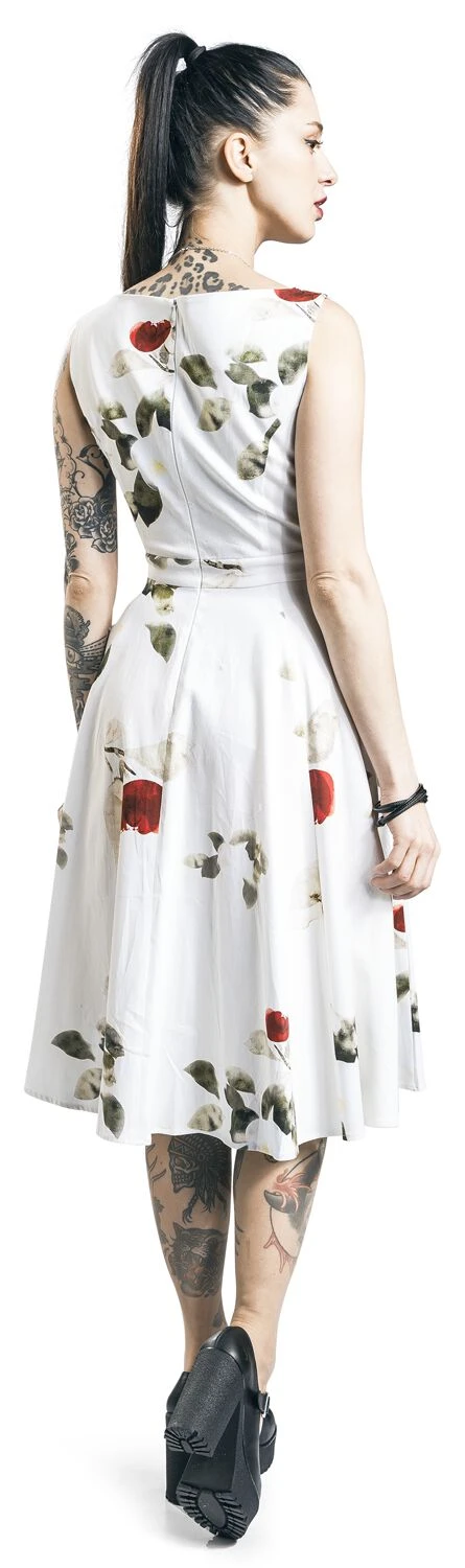 "Maeva Swing Dress" Mittellanges Kleid Multicolor Von H&R London 7 "Maeva Swing Dress" Mittellanges Kleid Multicolor Von H&R London – Bild 5