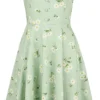 "Timea Swing Dress" Mittellanges Kleid Mint Von H&R London -Angebote Weib Zauber Store 487866a