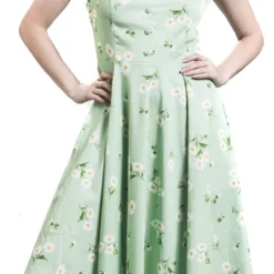"Timea Swing Dress" Mittellanges Kleid Mint Von H&R London -Angebote Weib Zauber Store 487866wa
