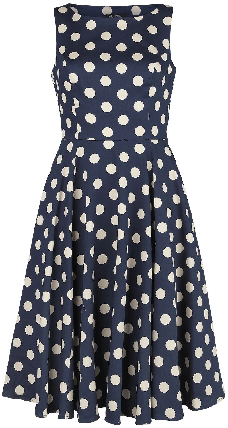 "Zea Swing Dress" Mittellanges Kleid Blau/weiß Von H&R London 3 "Zea Swing Dress" Mittellanges Kleid Blau/weiß Von H&R London