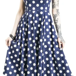 "Zea Swing Dress" Mittellanges Kleid Blau/weiß Von H&R London 10 "Zea Swing Dress" Mittellanges Kleid Blau/weiß Von H&R London -Angebote Weib Zauber Store 487915wa